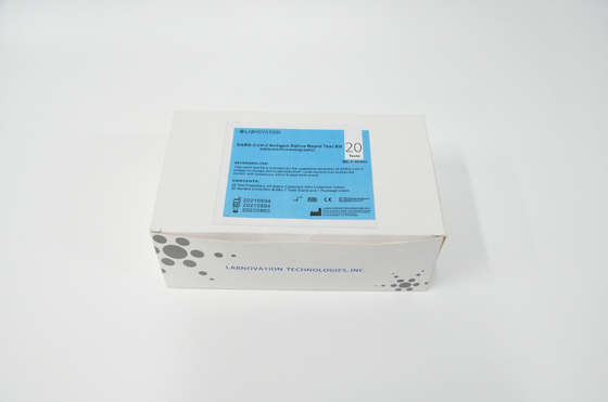 ISO teste plástico Kit Immunochromatography do antígeno da saliva de 9001 todo o povos