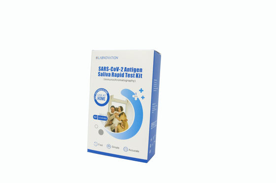 Teste Kit Single Pack Self Test da casa da saliva RTK de CoV-2 Persnoal