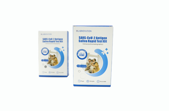 Teste rápido de Min For SARS CoV 2 altos do jogo 15 do teste da casa da saliva do antígeno da sensibilidade