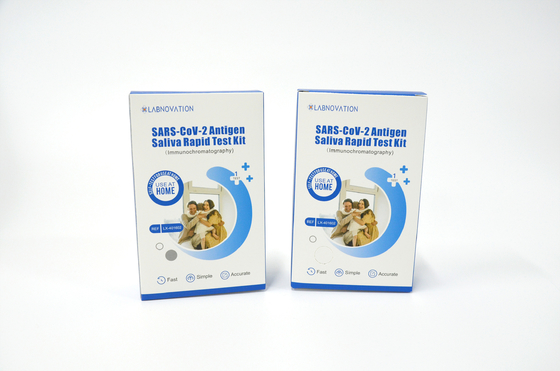 Teste rápido de Kit High Accuracy RTK do teste da casa da saliva da reação SARS-CoV-2 em casa