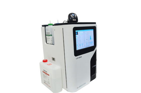 Máquina diagnóstica totalmente automático do reagente Hba1c do analisador IVD do teste de LD-560 HbA1c