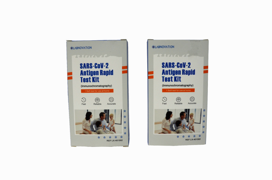 Teste rápido de Kit Nasal Specimen For Self do teste do antígeno de Labnovation SARS CoV 2