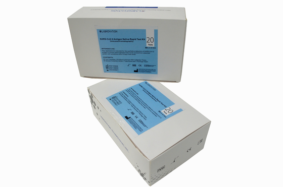 Especificidade rápida do jogo 99% do teste de Kit Saliva RTK do teste do antígeno do CE MSDS