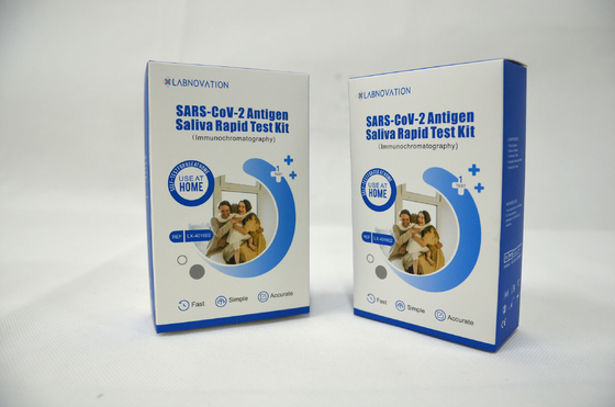 10 teste Kit Easy To Carry de Min To 15 Min Rapid Saliva RTK