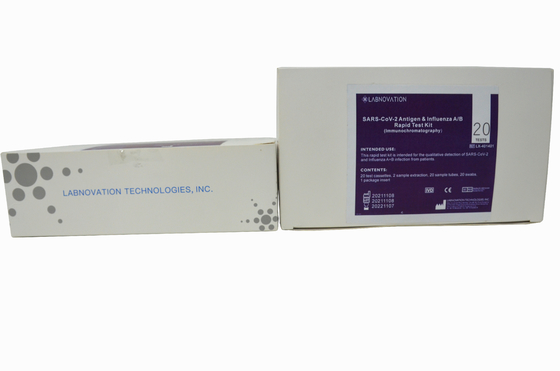 Teste rápido Kit Combo Antigen Influenza A da gripe do cotonete orofaríngeo &amp; jogo do teste de B