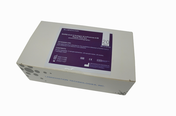 Teste profissional Kit Flu Swab Antigen Kit do AB da gripe do ISO 13485