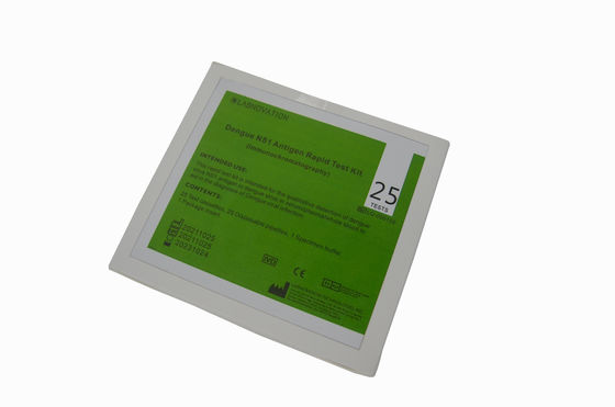 ISO13485 jogo do antígeno da dengue NS1 da etapa do plástico um