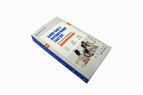 Jogo de teste de diagnóstico de auto-teste de Kit Single Pack Rapid Antigen do antígeno nasal do espécime