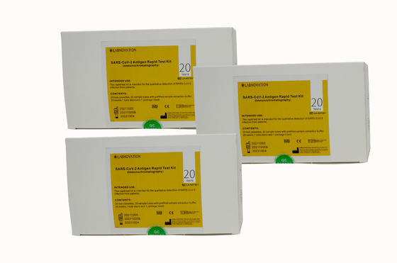 Teste rápido Kit Oropharyngeal/cotonete Nasopharyngeal do antígeno habilitado do CE para SAR-CoV-2
