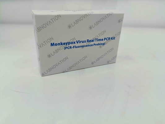 A detecção do jogo FAM do teste do PCR de Monkeypox do tempo real canaliza o transporte congelado da circunstância