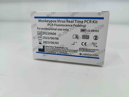 Amostras rápidas do exsudado da lesão do soro de Kit Real Time For Human do teste do PCR do vírus de Monkeypox
