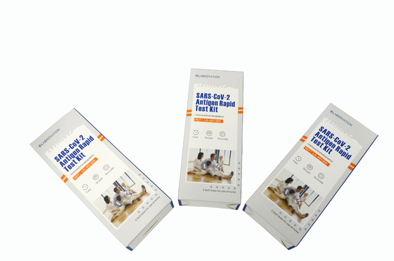 Teste rápido Kit Result In Sars Cov 2 do antígeno plástico de ISO9001 teste de um Labnovation de 15 minutos