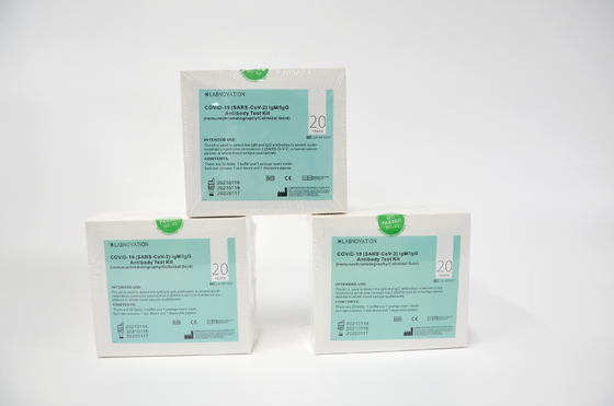 Teste Kit No Professional de Igm Igg do anticorpo COVID-19 do ISO 9001