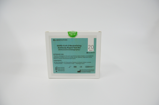 Teste de neutralização Kit Semi Quantitative Determination do anticorpo de Labnovation SARS-CoV-2