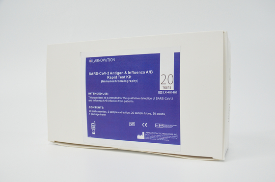 Teste Kit Professional do AB da gripe do antígeno do ISO SARS-CoV-2