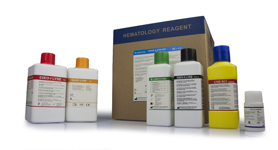 Reagente compatível da hematologia do CBC Reagnet Mindray do reagente do analisador de 3 porções