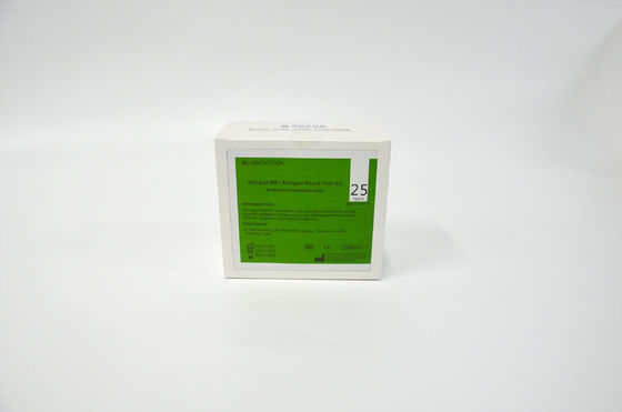 Teste branco Kit Rapid Chromatographic Immunoassay do antígeno da dengue NS1 da precisão de 95%