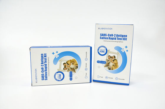 Teste Kit Single Pack Self Test da casa da saliva RTK de CoV-2 Persnoal