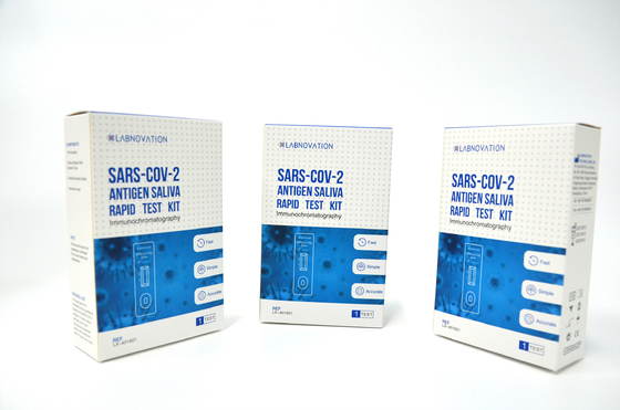 Teste Kit No Equipment Need do antígeno da saliva de 1 bloco SARS-CoV-2