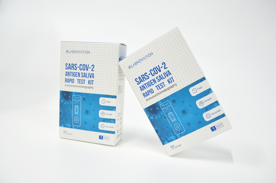 Teste Kit No Equipment Need do antígeno da saliva de 1 bloco SARS-CoV-2