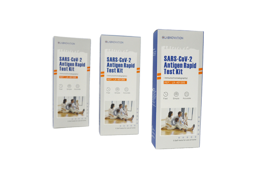 Teste rápido Kit Result In Sars Cov 2 do antígeno plástico de ISO9001 teste de um Labnovation de 15 minutos