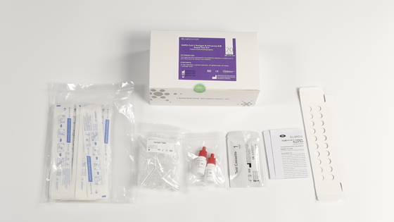 Teste de diagnóstico rápido Kit For Infant Screening da gripe do cotonete Nasopharyngeal