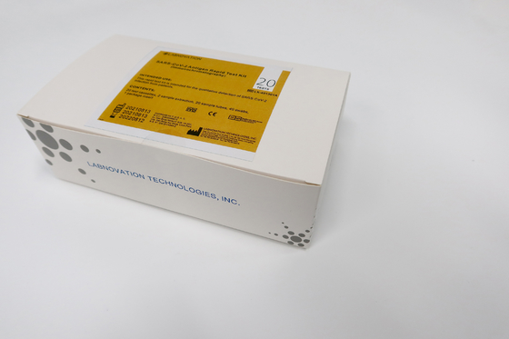 20PCS dispositivo rápido 15 Min Nasal Swab Test Kit do teste SARS-CoV-2 AG