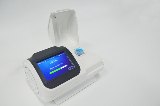 Máquina de testes contínua da hemoglobina do analisador do teste da etapa HbA1c de POCT um