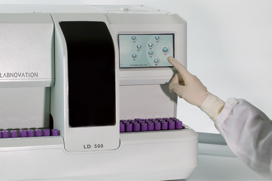 Analisador totalmente automático do analisador HbA1c da detecção da hematologia do analisador LD-500 de HbA1c