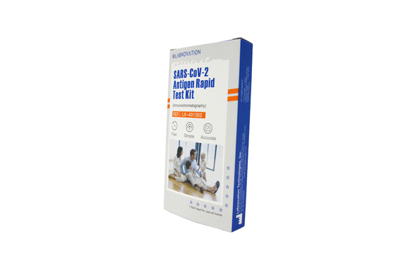 Linha rápida de Kit With Strong C T dos testes do antígeno da precisão de SARS-CoV-2 95%
