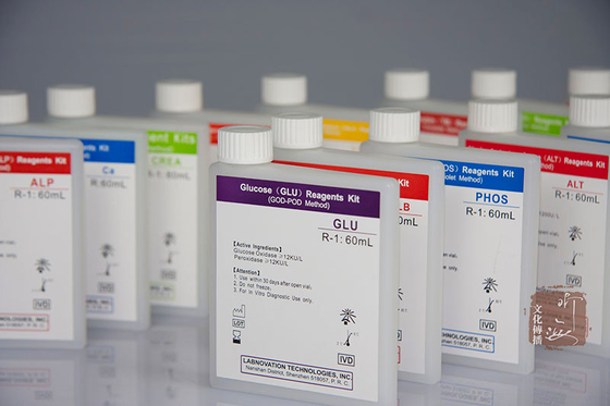 Labnovation Diffen 5 reagentes da hematologia dos analisadores usados no laboratório médico