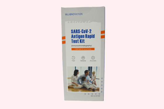 Testes rápidos do auto de Kit Safe Reliable 15 Min Antigen Self Test Kit 5PCS do teste do antígeno CoV-19
