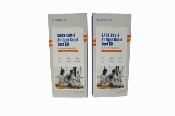 Antígeno nasal rápido Kit Simple Operate de auto-teste rápido do cotonete CoV-19 do jogo 99,30% do teste do antígeno rápido do jogo COVID-19 do teste
