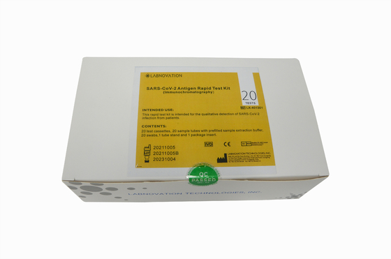 Teste orofaríngeo rápido do cotonete do teste 15min do cotonete Nasopharyngeal do antígeno SARS-CoV-2