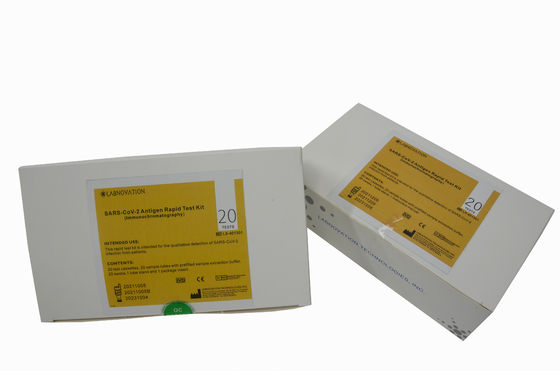 Teste orofaríngeo rápido do cotonete do teste 15min do cotonete Nasopharyngeal do antígeno SARS-CoV-2