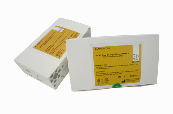 Especificação alta de Kit Antigen Rapid Test Device do teste rápido do antígeno COVID-19
