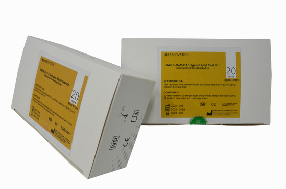 Jogo rápido profissional do teste do cotonete de 20Tests/Kit Medical Diagnostic Test Kit SARS-CoV-2
