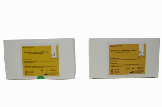 Testes rápidos Kit Simple Operate Professional Use do jogo 20 do teste do antígeno rápido do jogo CoV-19 do teste do antígeno