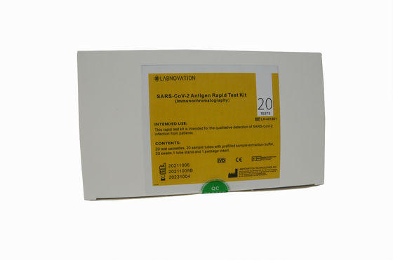 Testes rápidos Kit Simple Operate Professional Use do jogo 20 do teste do antígeno rápido do jogo CoV-19 do teste do antígeno