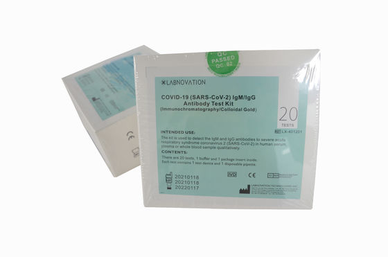 Do anticorpo profissional rápido dos testes do teste 20 do anticorpo Covid-19 teste rápido Kit For Prision