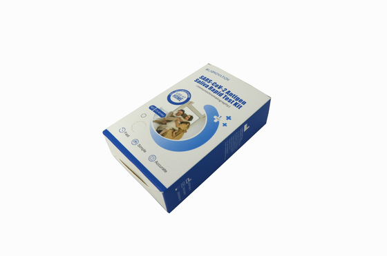 Antígeno de auto-teste do vírus de Kit Avoid Sunshine For SARS CoV 2 da saliva rápida plástica