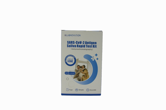 Teste rápido Kit Self Test Single Package da saliva do antígeno de Labnovation SARS CoV 2