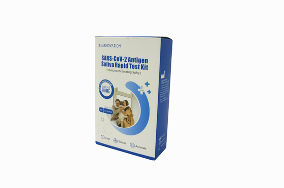 Teste rápido Kit Self Test Single Package da saliva do antígeno de Labnovation SARS CoV 2