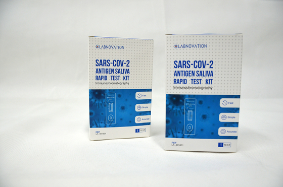 Teste profissional Kit High Specificity do antígeno da saliva do teste Cov-19 de RTK 1