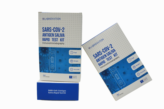 Teste rápido Kit Approved By KKM da saliva do dispositivo do teste do antígeno portátil do ISO Cov-19