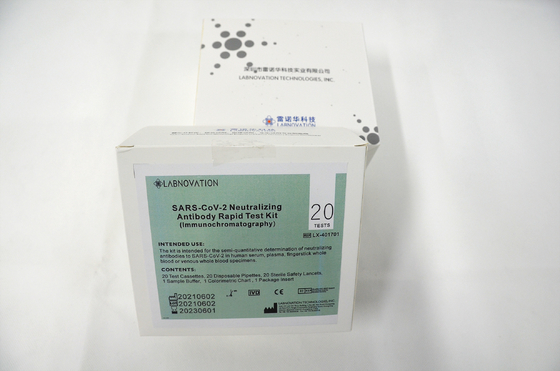 A precisão de 95% apanha o teste de neutralização Kit Immunochromatography do anticorpo