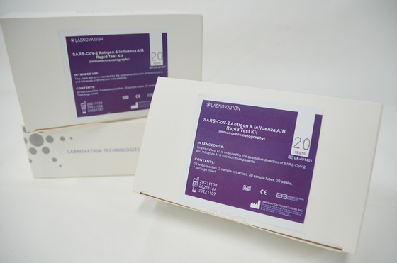Teste detalhado Kit For do AB da gripe do antígeno do ODM do OEM IN VITRO diagnóstico