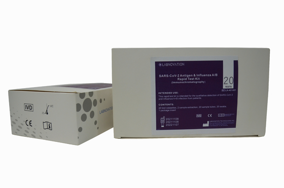 Teste curto Kit One Step Solution do cotonete da gripe do tempo CoV-19 do teste do OEM