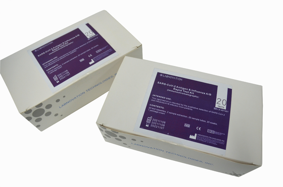 Teste curto Kit One Step Solution do cotonete da gripe do tempo CoV-19 do teste do OEM