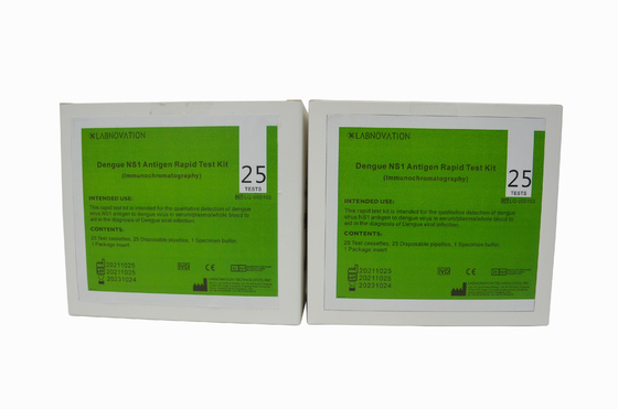 Do antígeno rápido de Kit Whole Blood Serum Plasma do teste da dengue NS1 da gaveta jogo diagnóstico